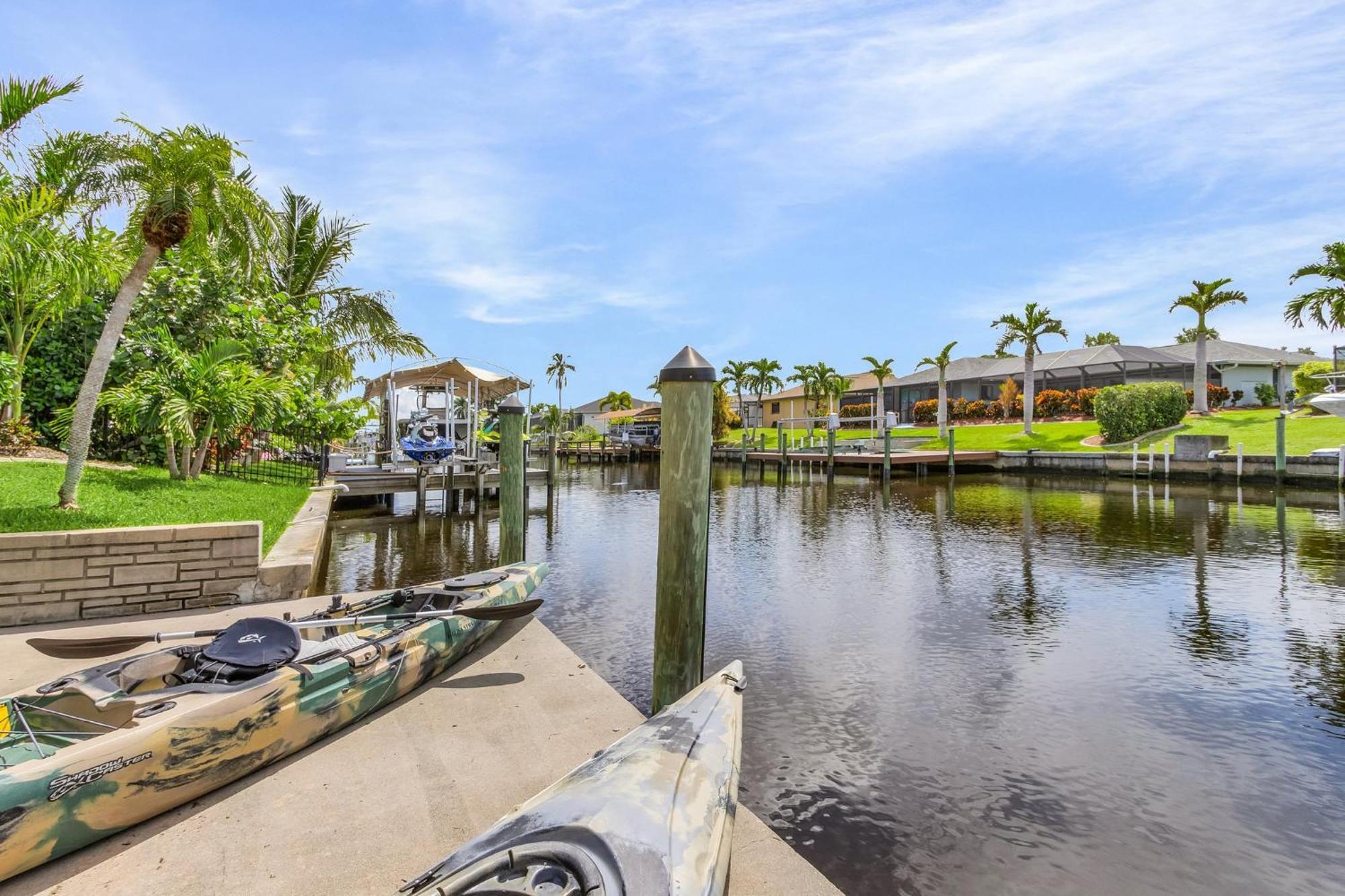 Gulf Access, Kayaks, Heated Pool - Cape By The Ocean - Roelens Villa Cape Coral Kültér fotó