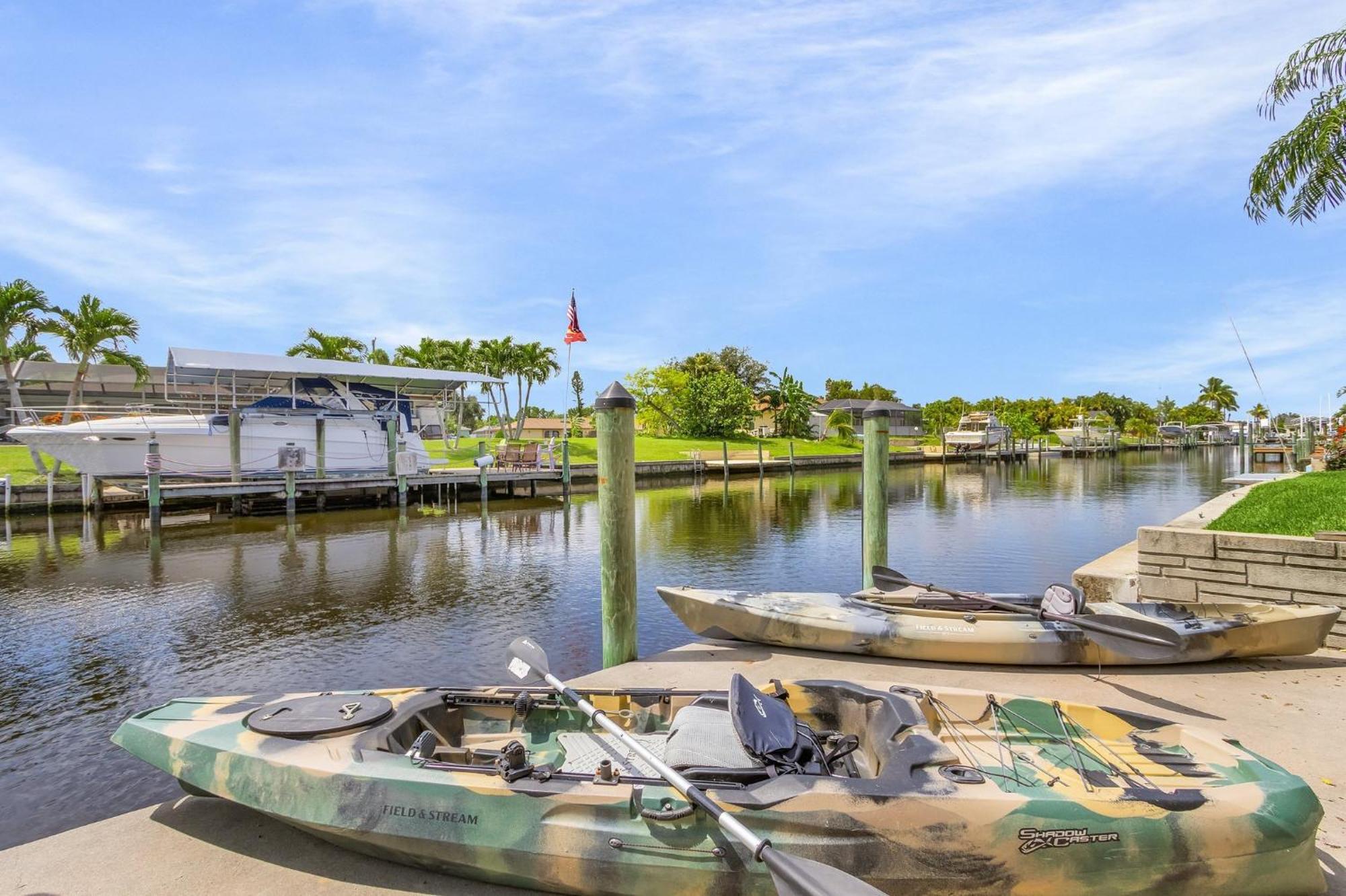 Gulf Access, Kayaks, Heated Pool - Cape By The Ocean - Roelens Villa Cape Coral Kültér fotó